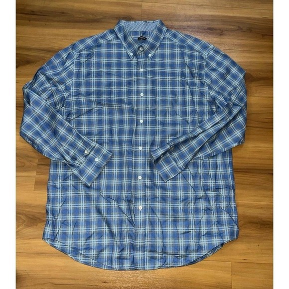 J. McLaughlin Other - Mens NWOT J. McLaughlin Plaid Cotton Button Up Long Sleeve Casual Shirt